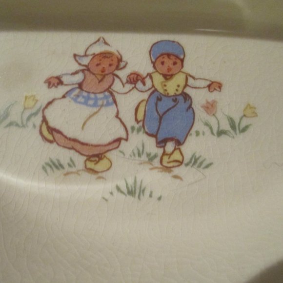 Vintage Baby Divided Warming Dish Excello Chromium w/Curved Silver Baby Spoon - Picture 5 of 10